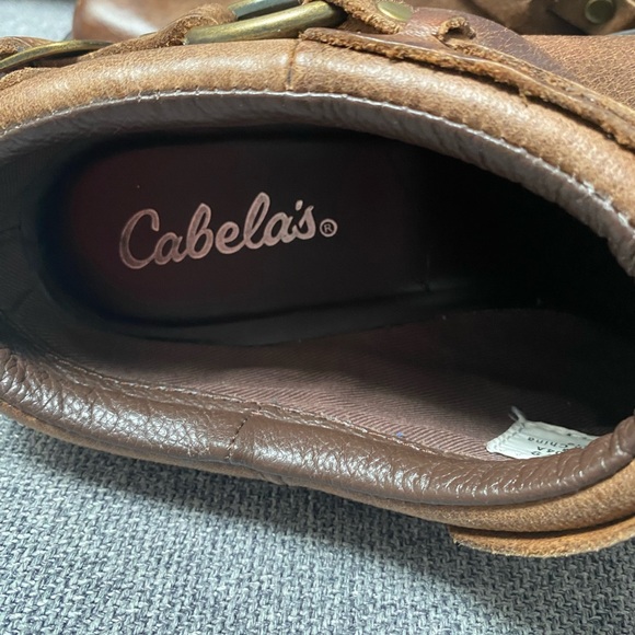 Cabela's Women's Brown Leather Mules with Buckle - Picture 9 of 9